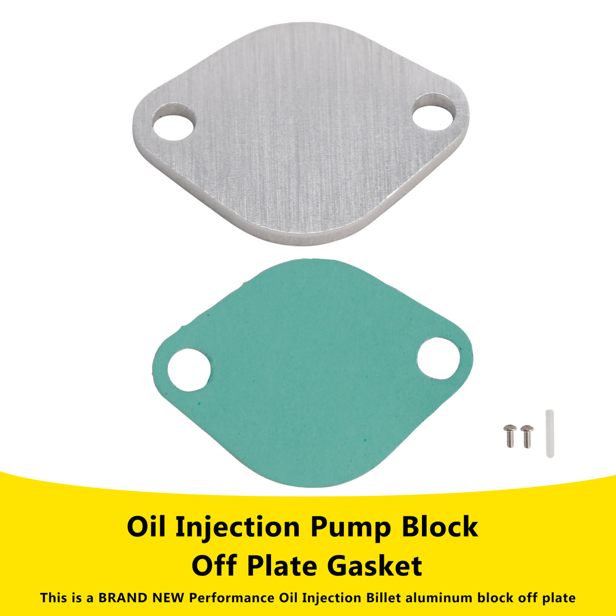 Suzuki LT50 LTA50 JR50 All Years Oil Injection Pump Block Off Plate Gasket