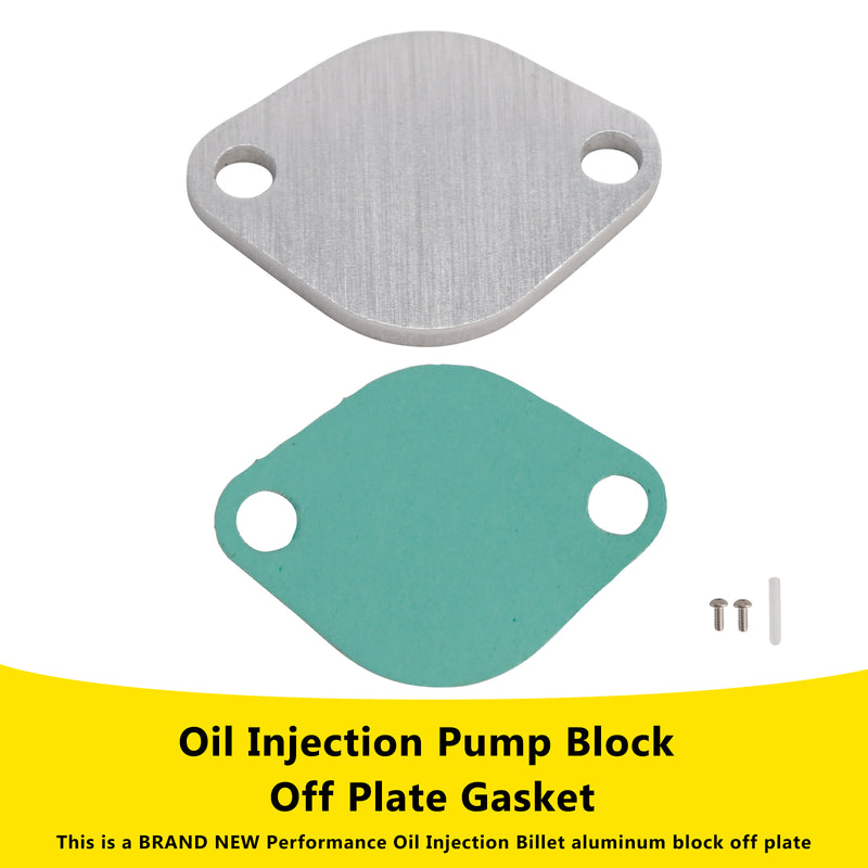 Suzuki LT50 LTA50 JR50 All Years Oil Injection Pump Block Off Plate Gasket