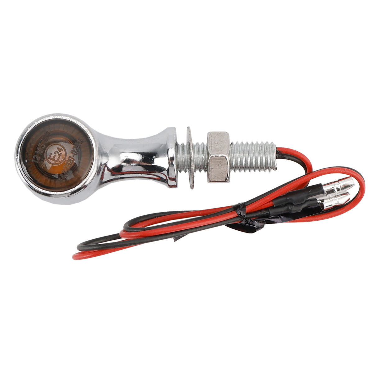 Suzuki Chrome 12V LED Turn Signal Indicator Light 8mm Universal Motorcycle