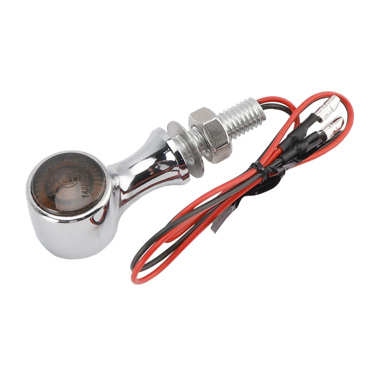 Suzuki Chrome 12V LED Turn Signal Indicator Light 8mm Universal Motorcycle