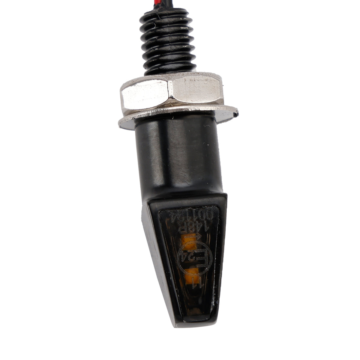 Yamaha Black 12V LED Turn Signal Indicator Light 8mm Universal Motorcycle