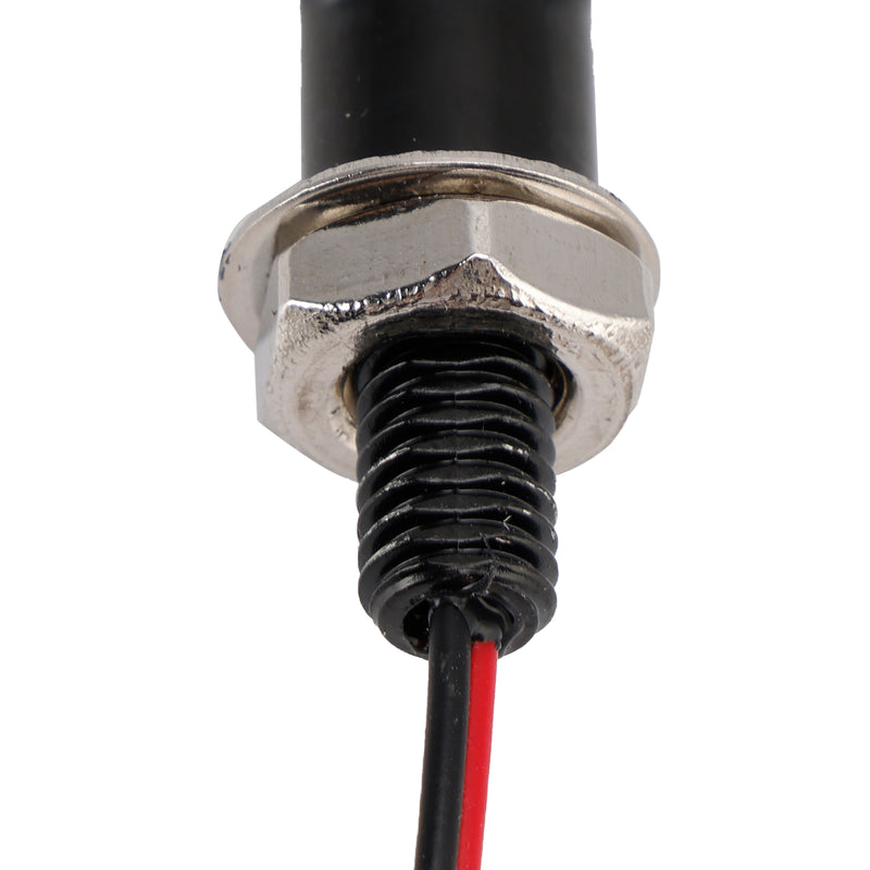 Yamaha Black 12V LED Turn Signal Indicator Light 8mm Universal Motorcycle