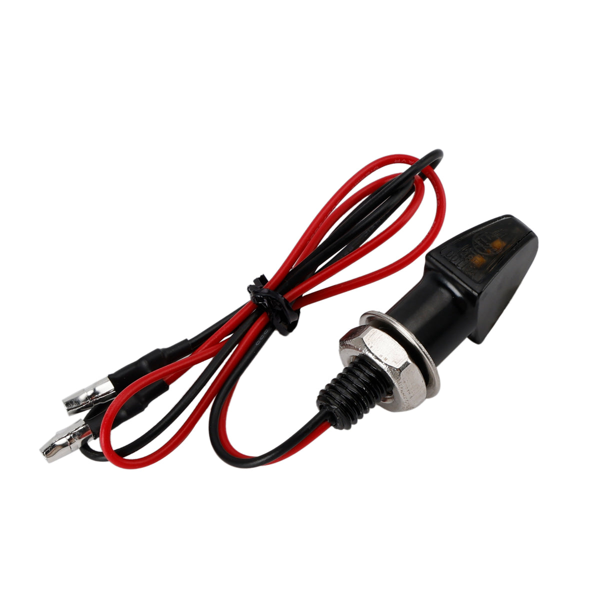Yamaha Black 12V LED Turn Signal Indicator Light 8mm Universal Motorcycle