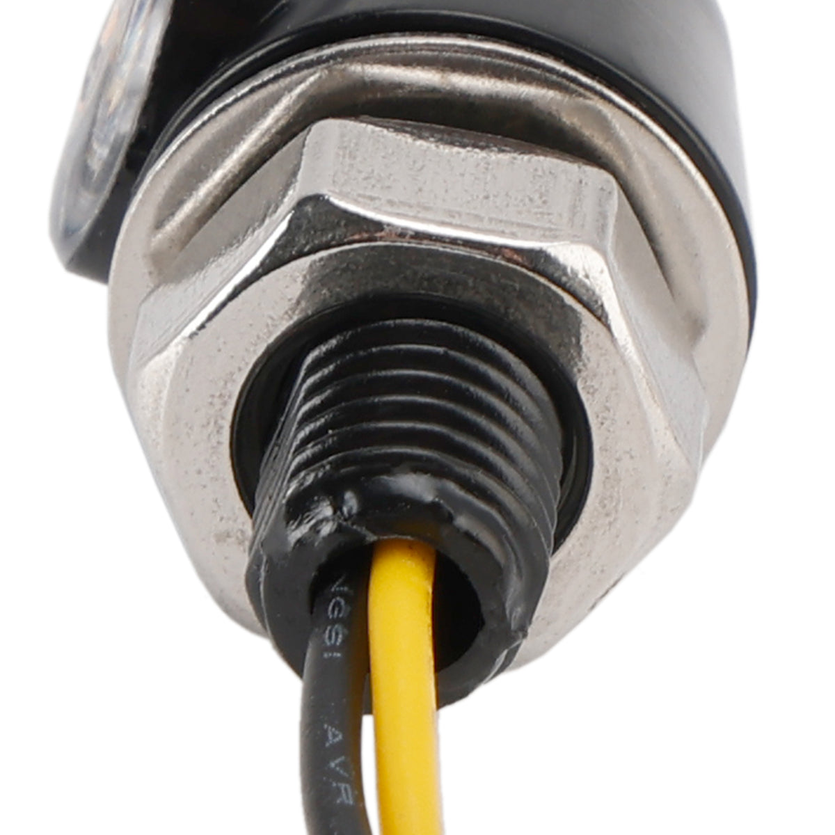 Honda Black 12V LED Turn Signal Indicator Light 8mm Universal Motorcycle