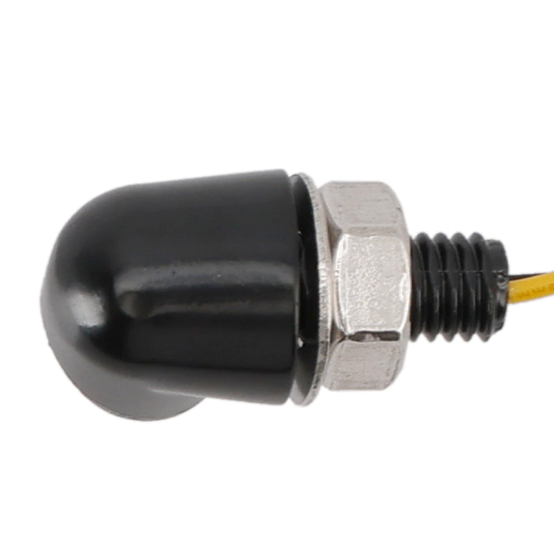 Honda Black 12V LED Turn Signal Indicator Light 8mm Universal Motorcycle