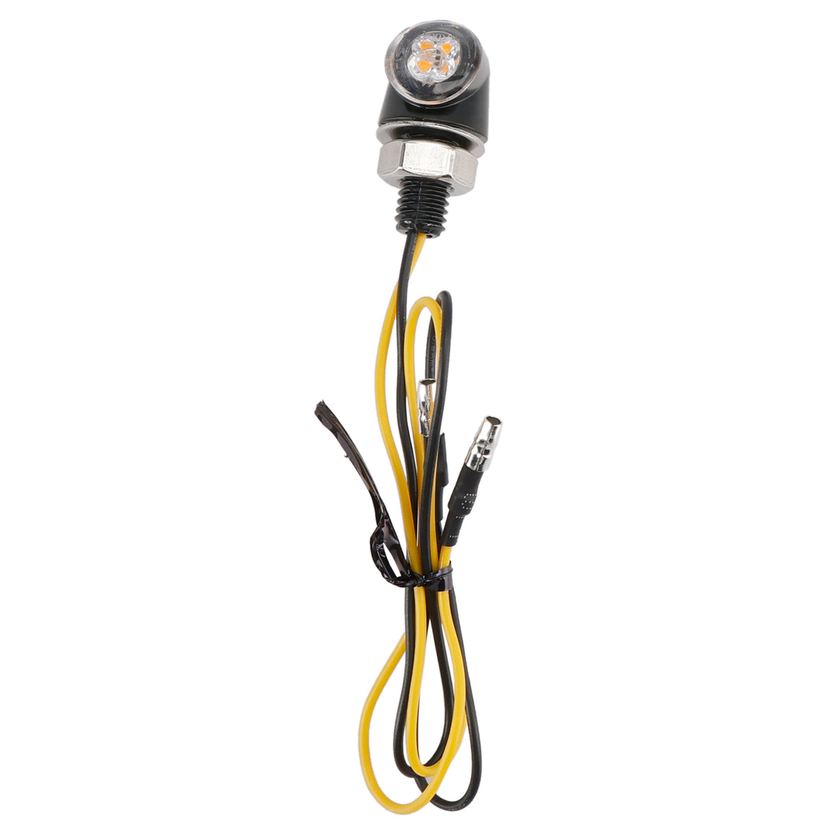 Honda Black 12V LED Turn Signal Indicator Light 8mm Universal Motorcycle