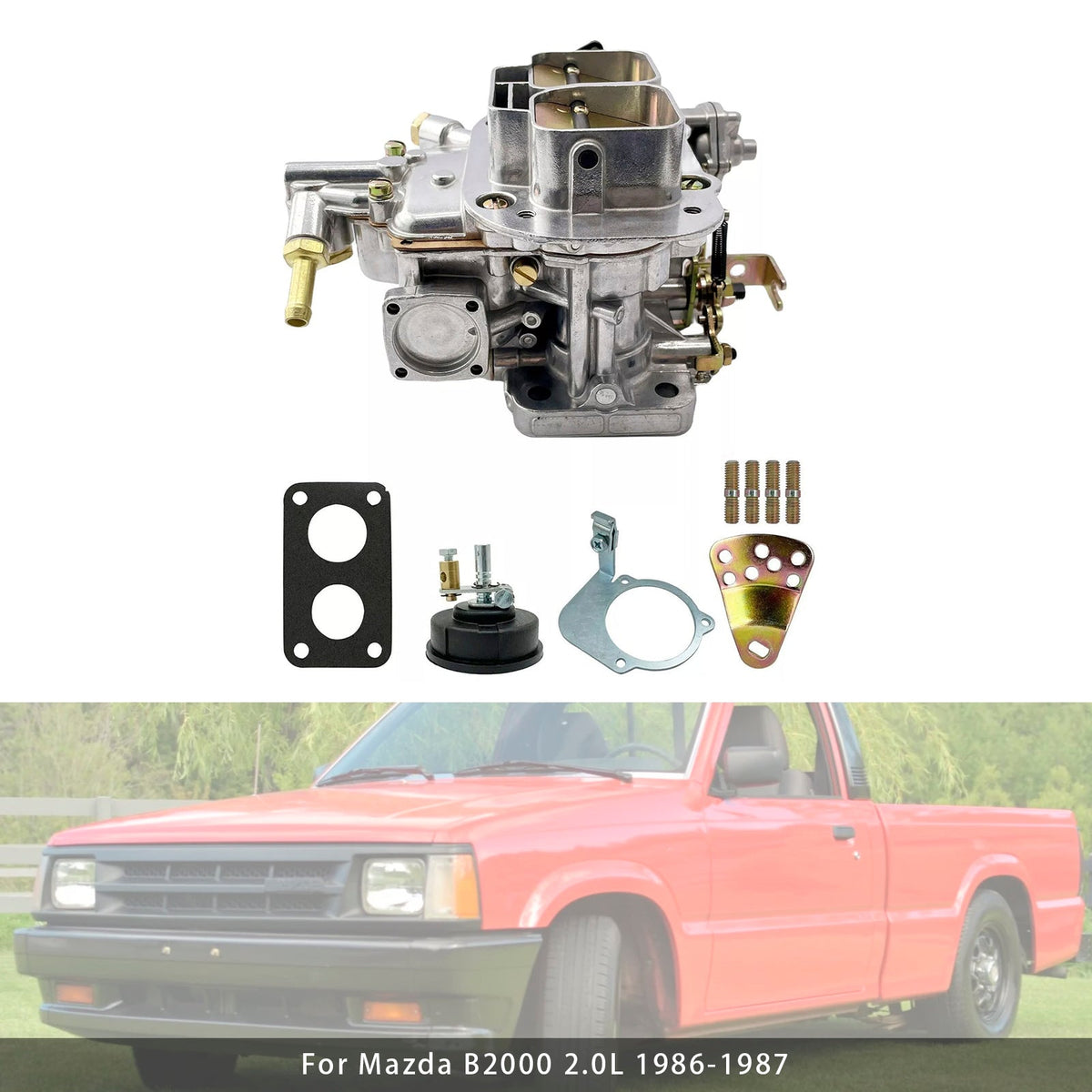2 Barrel Carburetor w/ Electric choke For Holley 32/36 DGV DGEV DGAV For Toyota