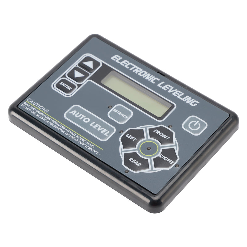 RV Ground Control Auto-Level Touchpad 421484 w/ Button for Lippert 5th Wheel