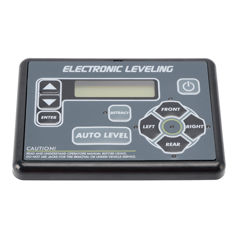 RV Ground Control Auto-Level Touchpad 421484 w/ Button for Lippert 5th Wheel