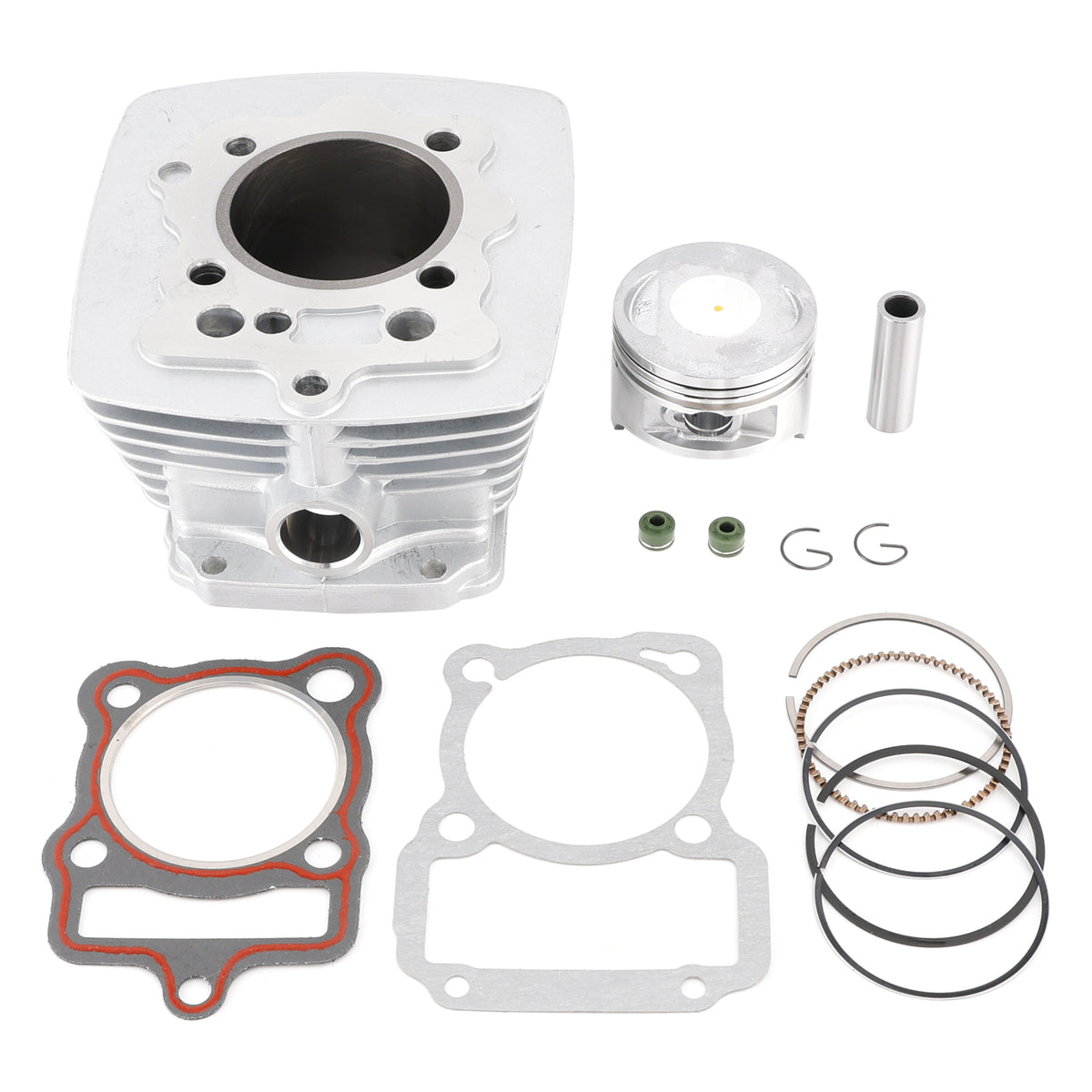 Chinese 200cc ATV Quad Dirt Bike Loncin CG200 Cylinder Piston Top End Kit