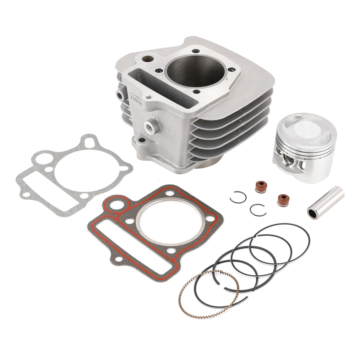 YX140 Pitbike 56mm 140cc 1P56FMJ Cylinder Barrel Piston Gasket Rebuild Kit