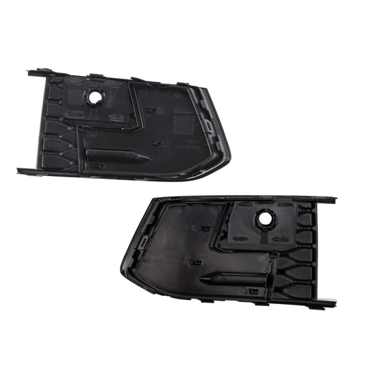 2019-2023  Audi A6 C8 S-Line S6 Pair Front Fog Light Lamp Bezel Grill