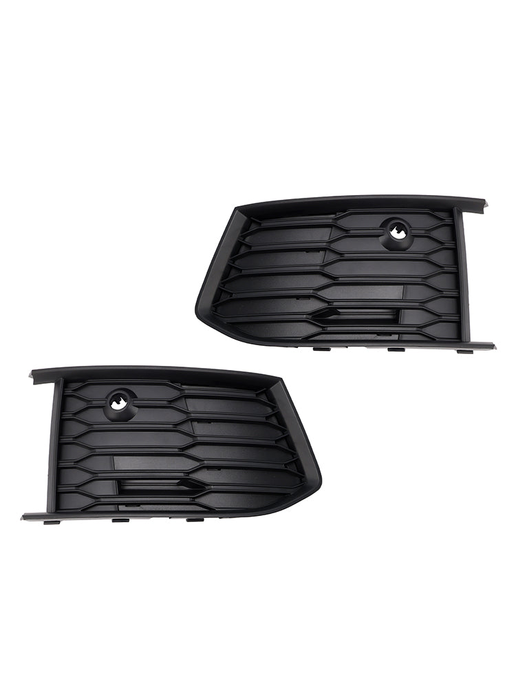 2019-2023  Audi A6 C8 S-Line S6 Pair Front Fog Light Lamp Bezel Grill