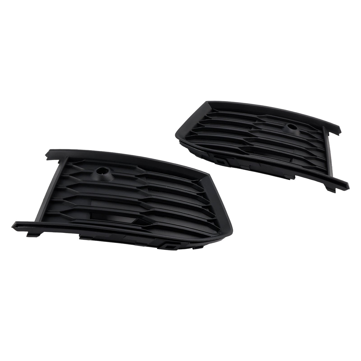 2019-2023  Audi A6 C8 S-Line S6 Pair Front Fog Light Lamp Bezel Grill