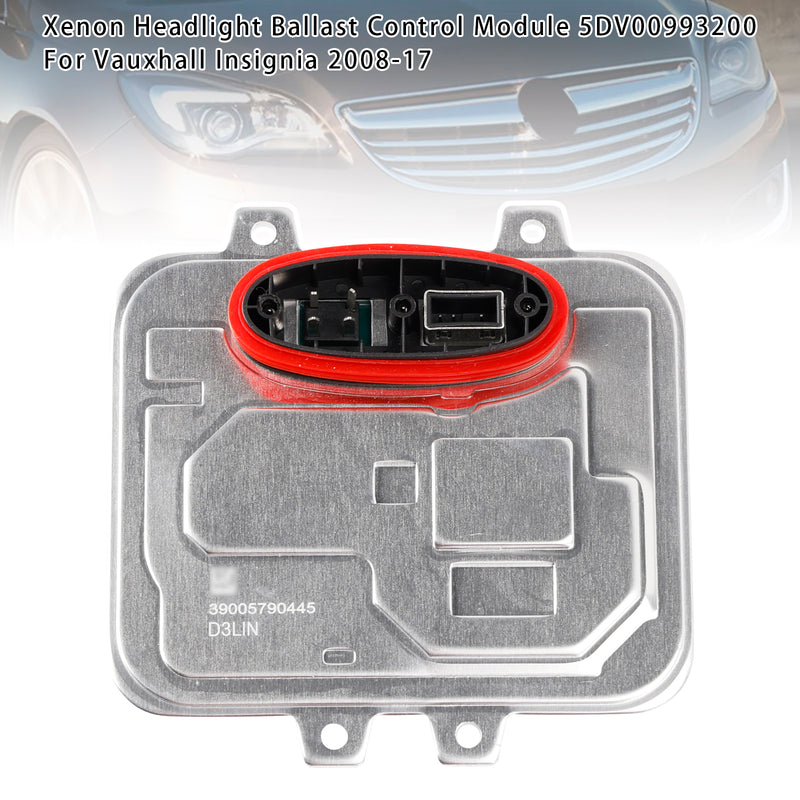2008-2017 Vauxhall Insignia Xenon Headlight Ballast Control Module 5DV00993200