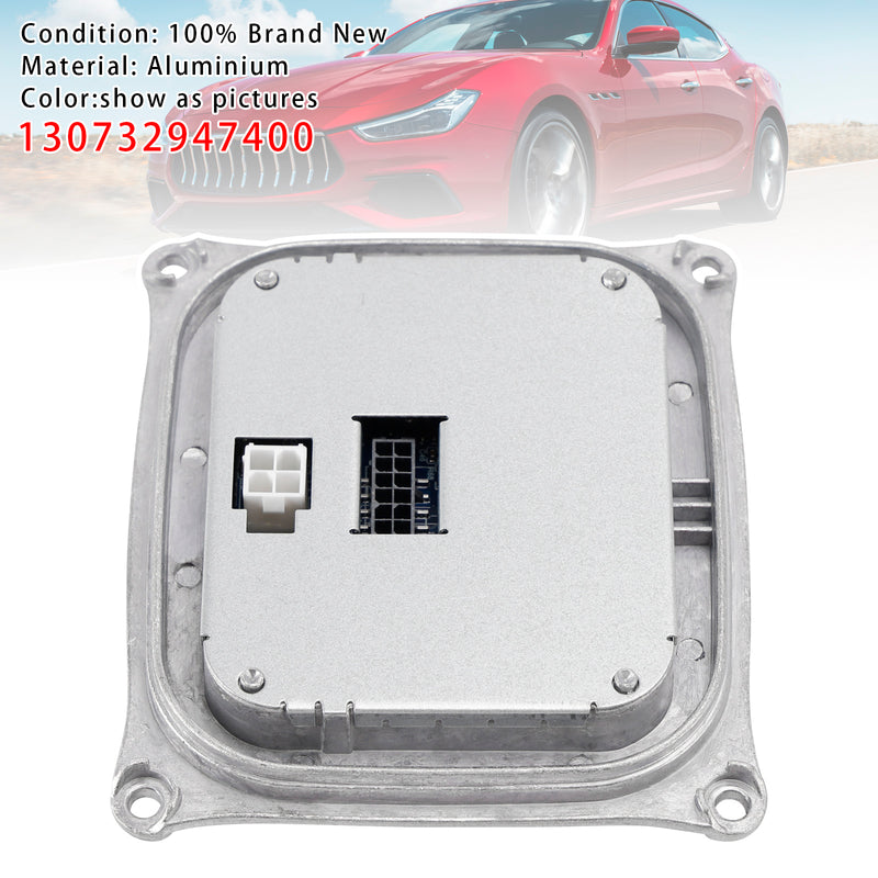 Maserati Ghibli Sedan LED Headlight Ballast Control Module 130732947400