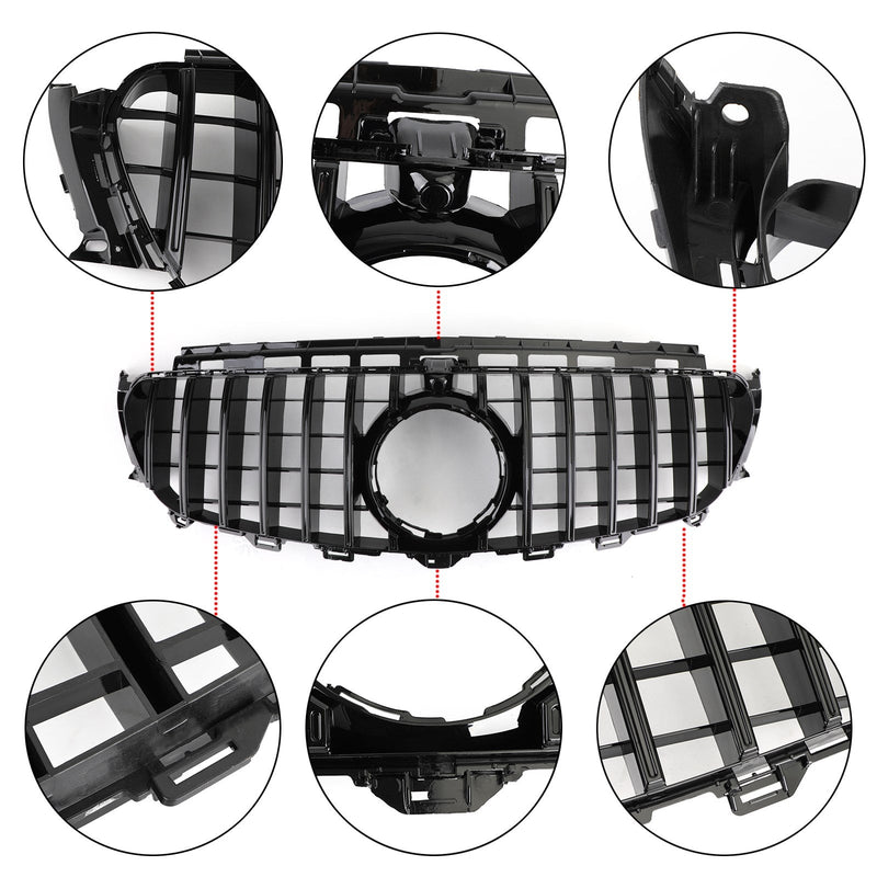 Mercedes W213 E-Class 2016-2019 Benz Front Grill Grille W/ CAMERA