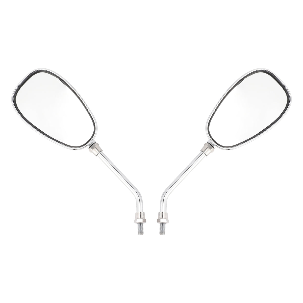 Yamaha V-Star XVS650 1998-2004 XVS1100 2000-2009 Pair Chrome M10 Rearview Mirrors