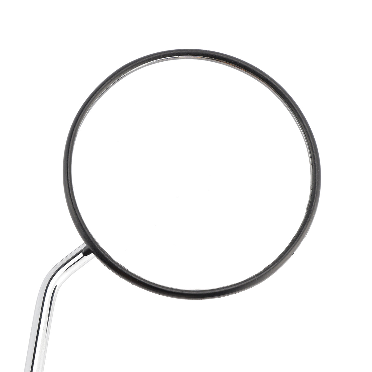 Honda NA/NC/NN/NQ/NX/PA/SE/TG50 C70 Round Black with Chrome Arm Mirror 8mm
