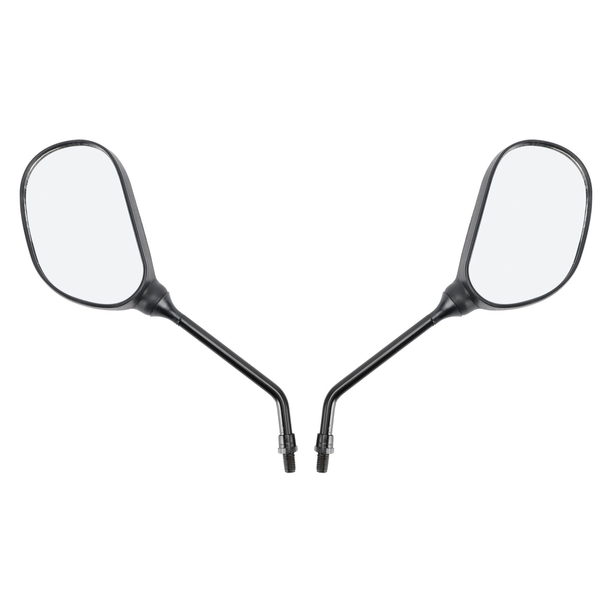 Yamaha YBR 125 YBR125 Handlebar Screw-in Fit Rear View Mirror Pair Black