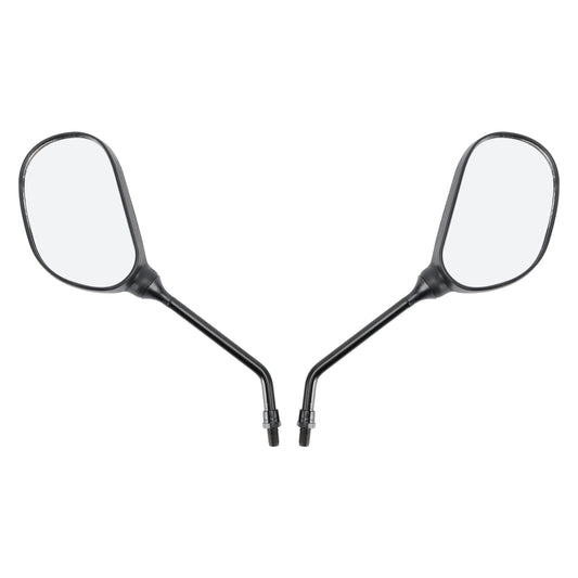 Yamaha YBR 125 YBR125 Handlebar Screw-in Fit Rear View Mirror Pair Black