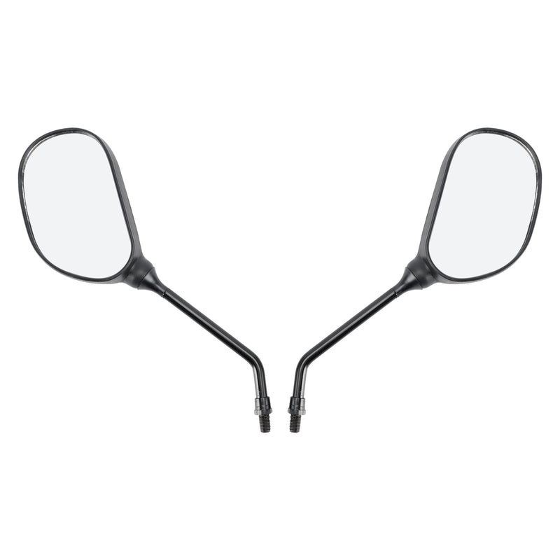 Yamaha YBR 125 YBR125 Handlebar Screw-in Fit Rear View Mirror Pair Black