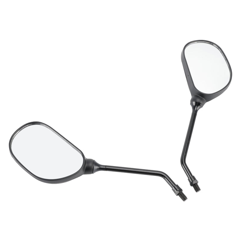 Yamaha YBR 125 YBR125 Handlebar Screw-in Fit Rear View Mirror Pair Black