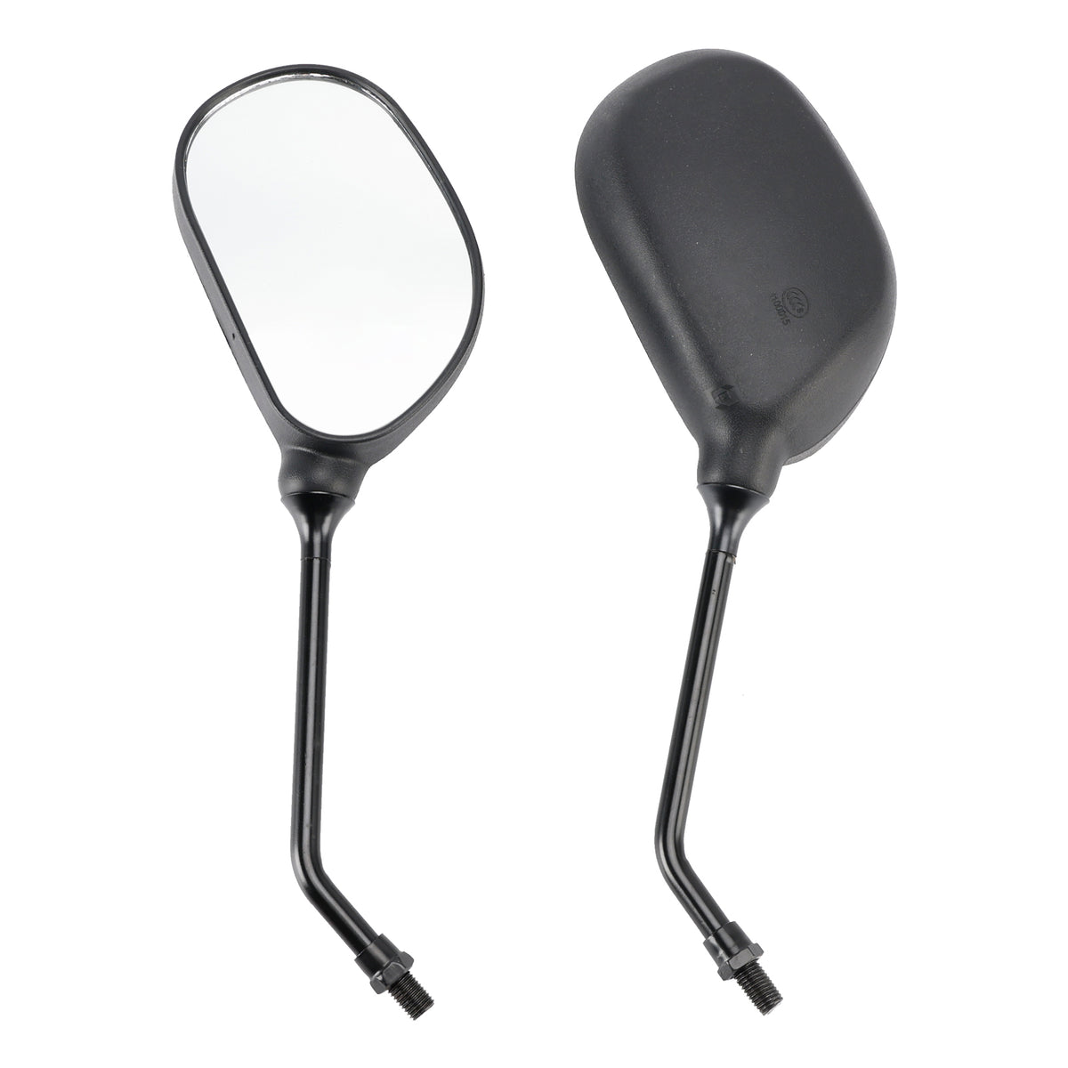 Yamaha YBR 125 YBR125 Handlebar Screw-in Fit Rear View Mirror Pair Black