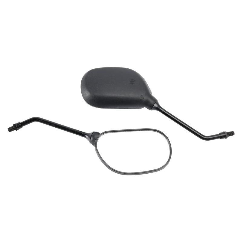 Yamaha YBR 125 YBR125 Handlebar Screw-in Fit Rear View Mirror Pair Black