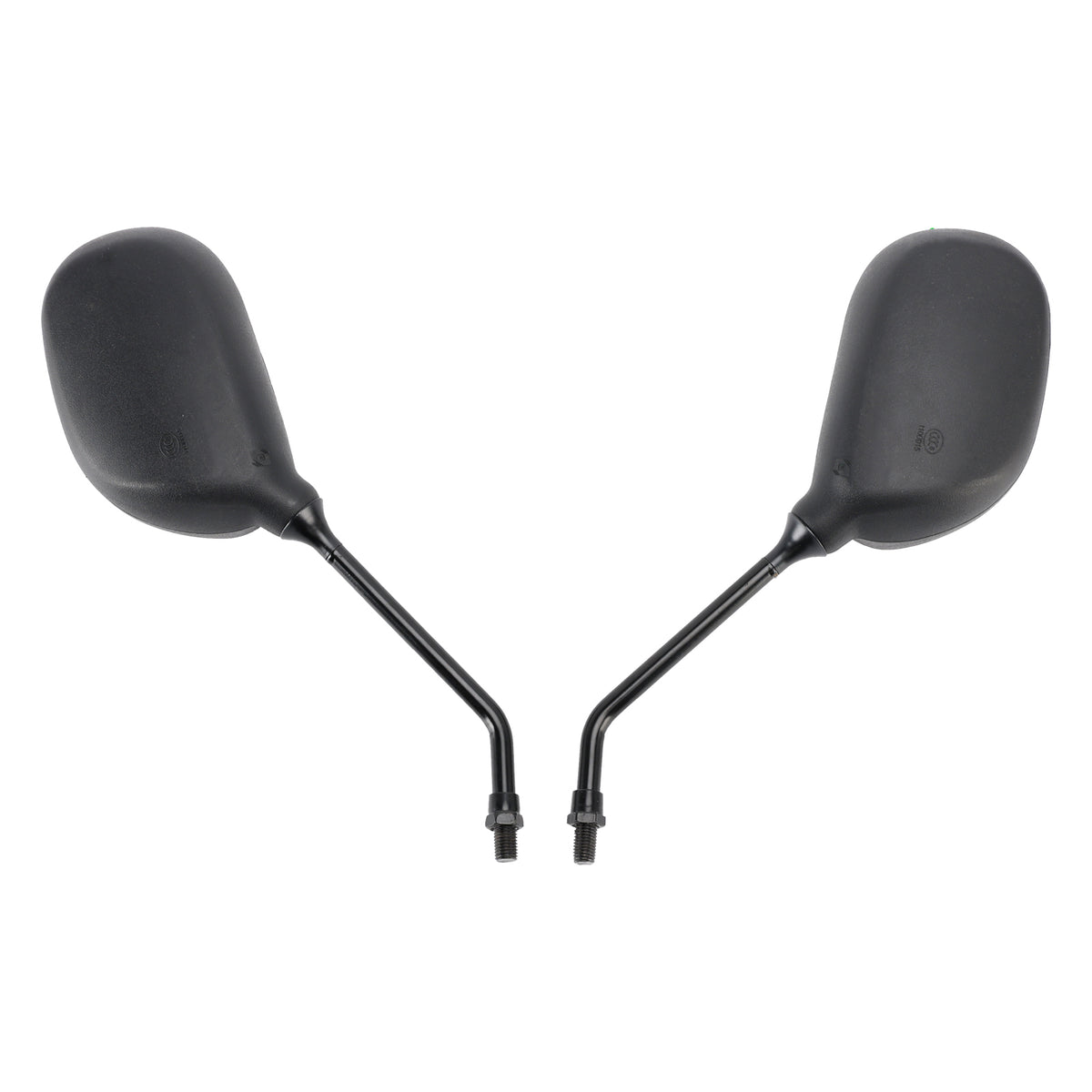 Yamaha YBR 125 YBR125 Handlebar Screw-in Fit Rear View Mirror Pair Black