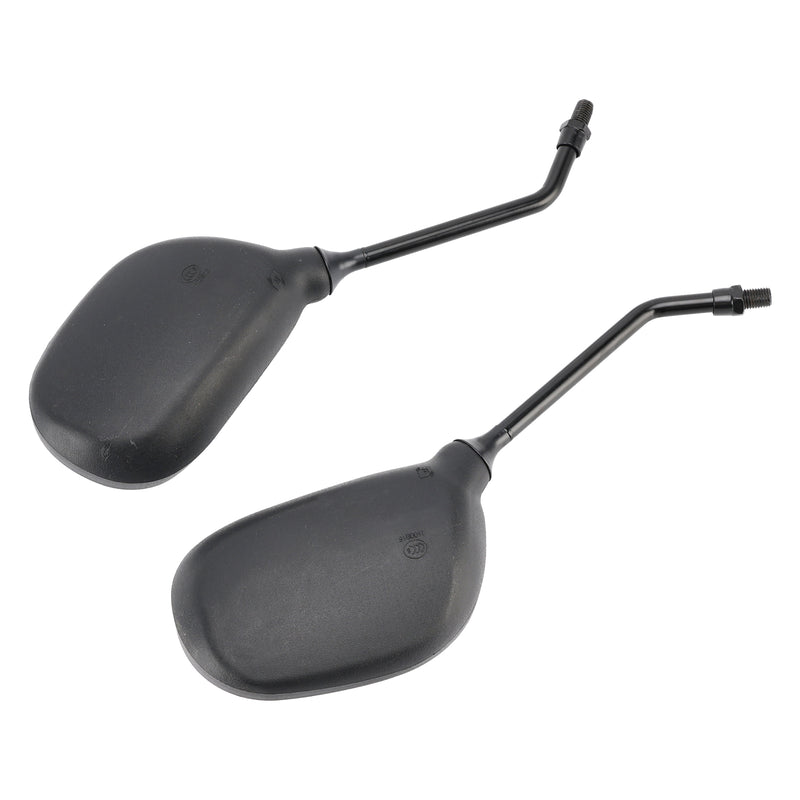 Yamaha YBR 125 YBR125 Handlebar Screw-in Fit Rear View Mirror Pair Black