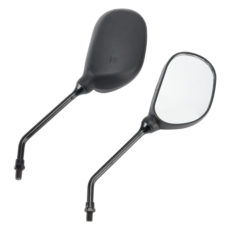 Yamaha YBR 125 YBR125 Handlebar Screw-in Fit Rear View Mirror Pair Black