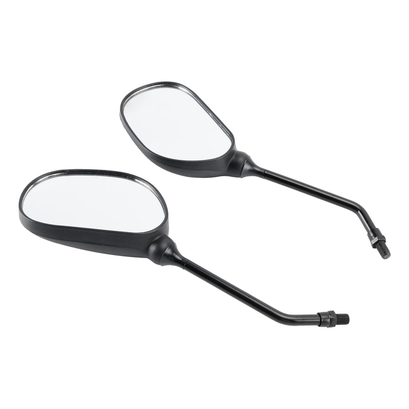 Yamaha YBR 125 YBR125 Handlebar Screw-in Fit Rear View Mirror Pair Black