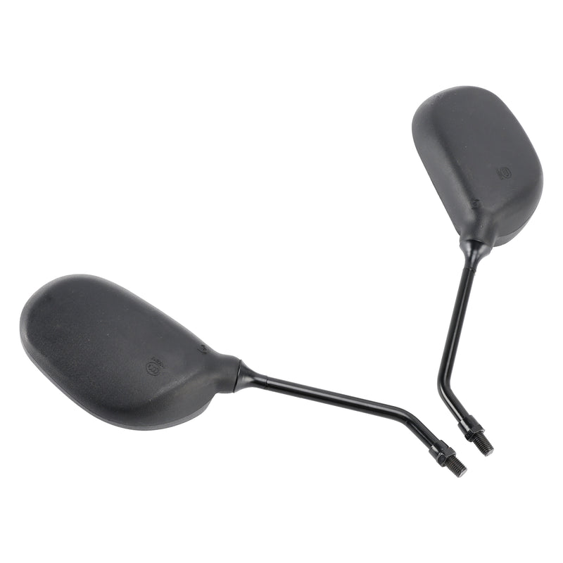 Yamaha YBR 125 YBR125 Handlebar Screw-in Fit Rear View Mirror Pair Black