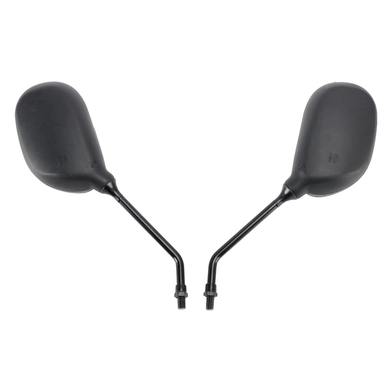 Yamaha YBR 125 YBR125 Handlebar Screw-in Fit Rear View Mirror Pair Black