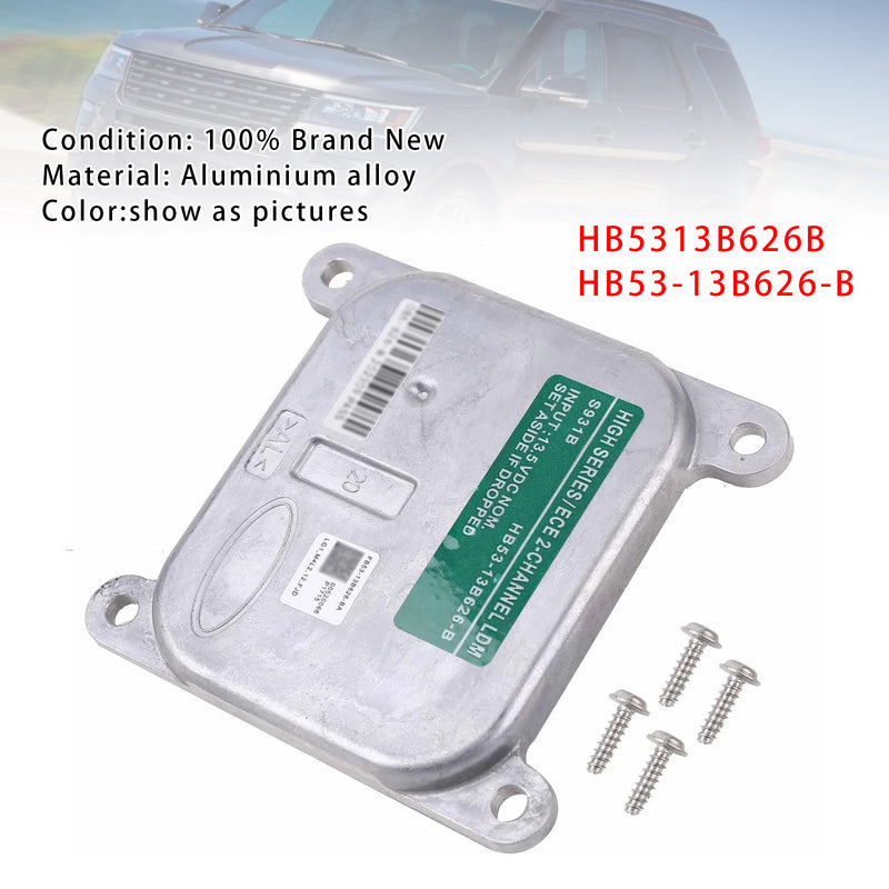 2016-2019 Ford Explorer LED Headlight Module Control Unit HB53-13B626-B