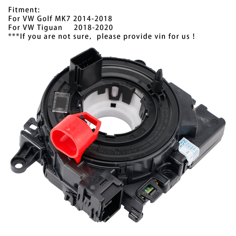 Tiguan Golf 7 MTF Multifunction Steering Wheel Clock Spring 5Q1953549