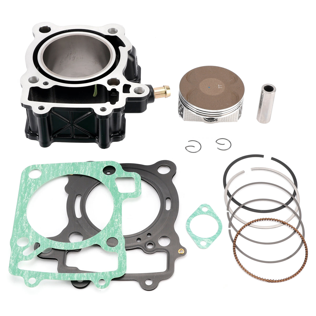 Bajaj Pulsar NS200 RS200 AS200 2012-2023 77mm Cylinder Piston Gasket 250cc Kit