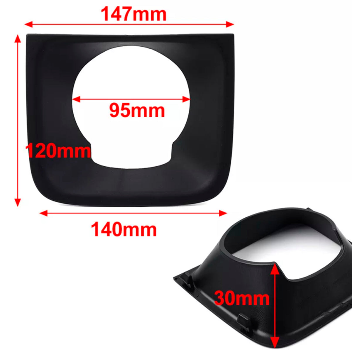 2021 Grand Cherokee 80th Anniversary Adaptive Cruise Control Bezel Cover Black 68262018AA