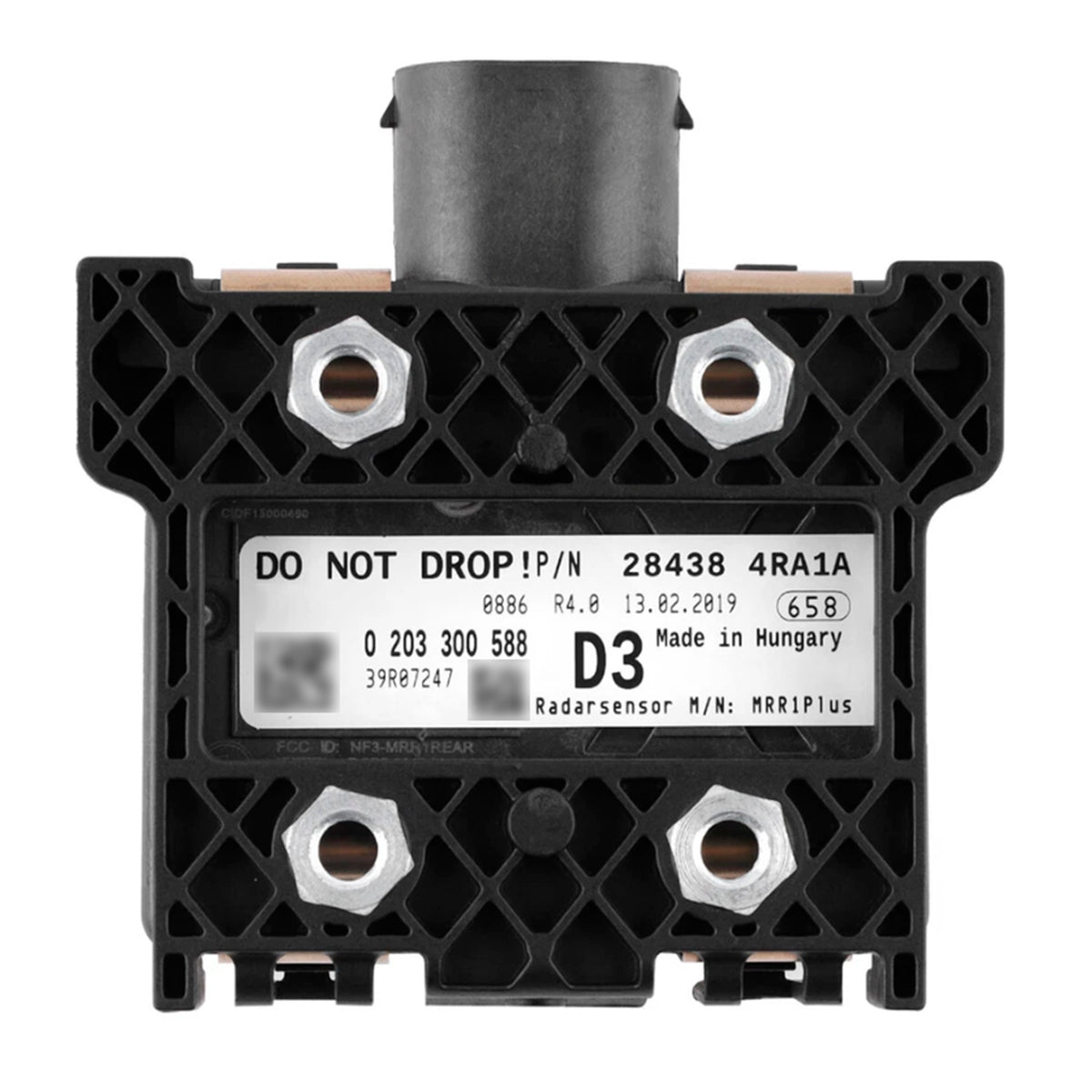 Nissan Maxima 3.5L V6 CVT SEDAN SV 2016, 2017, 2018, 2019 Front Cruise Control Radar Sensor 28438-4RA1A
