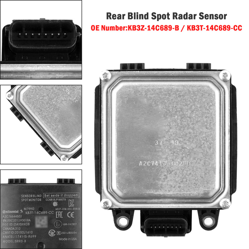 2019-2022 Ford Transit-350 HD Rear Blind Spot Radar Sensor KB3Z-14C689-B