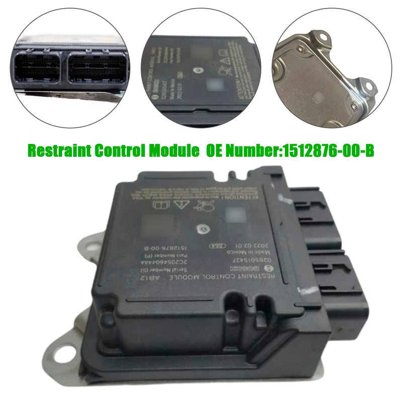 2017-2022 Tesla Model Y 1512876-00-B Restraint Control Module