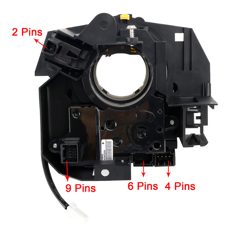 Dodge RAM 2013-2020 68110740AE Clock Spring with Angle Sensor 9 PINS