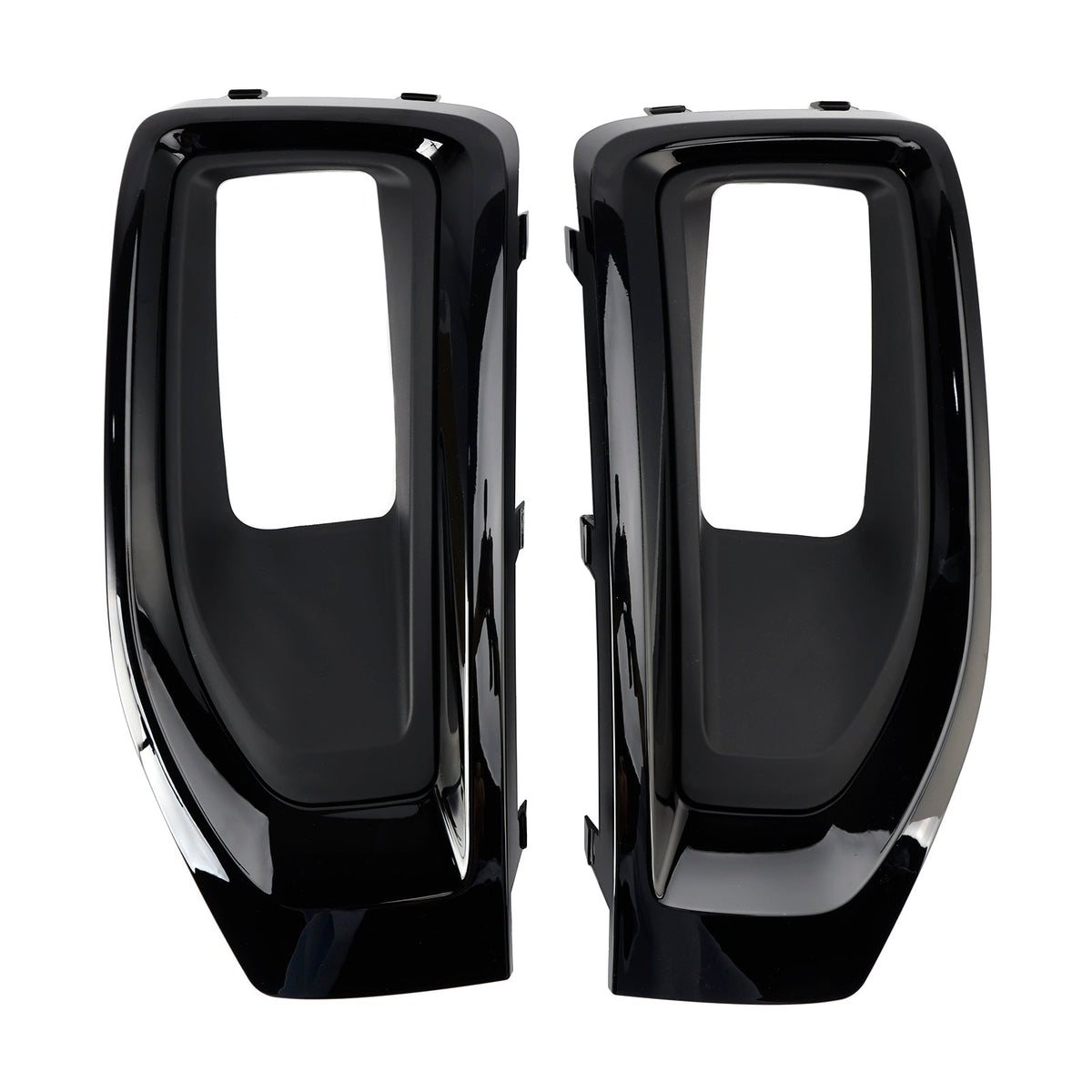 2015-2020 GMC Yukon / Yukon XL Fog Light Lamp Cover Gloss Black Trim Pair