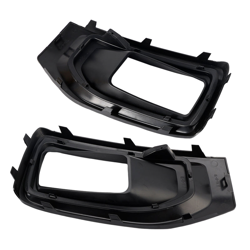 2015-2020 GMC Yukon / Yukon XL Fog Light Lamp Cover Gloss Black Trim Pair