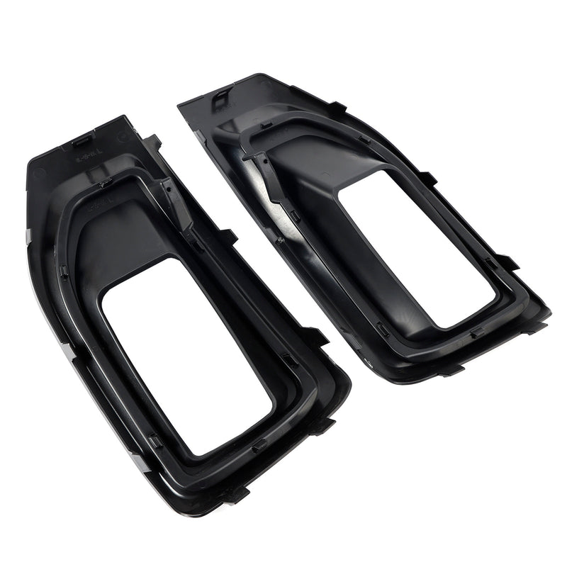 2015-2020 GMC Yukon / Yukon XL Fog Light Lamp Cover Gloss Black Trim Pair