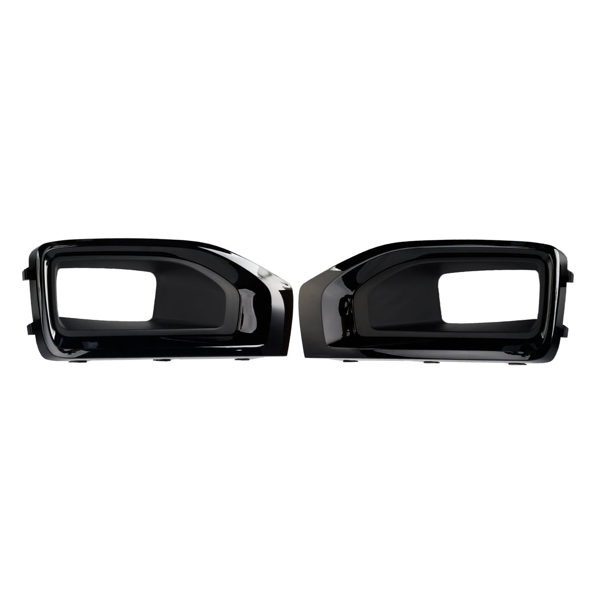 2015-2020 GMC Yukon / Yukon XL Fog Light Lamp Cover Gloss Black Trim Pair