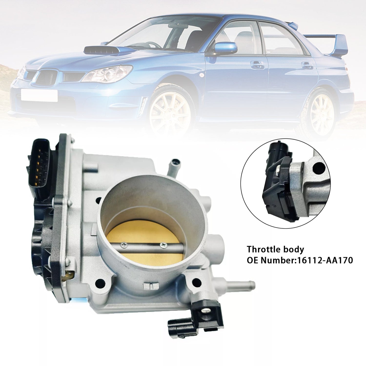 2006-2007 Impreza WRX 06-08 Forester XT 2.5T Throttle Body 16112-AA170