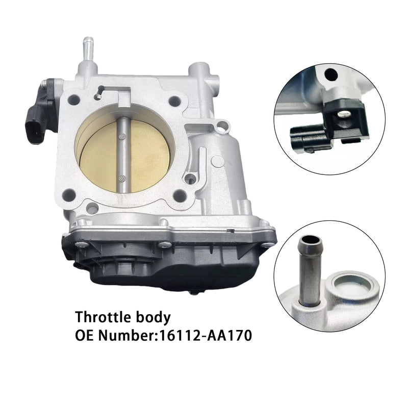 2006 SAAB 9-2X 2.5L With Turbo Throttle Body 16112-AA170