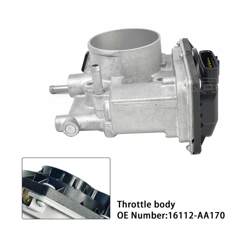 2006-2007 Subaru Impreza 2.5L With Turbo Throttle Body 16112-AA170